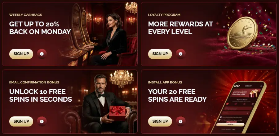 Loonie Gold Casino Weekly Promotions